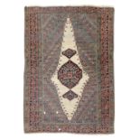 RARE MAHAL RUG 19TH CENTURY