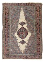 RARE MAHAL RUG 19TH CENTURY