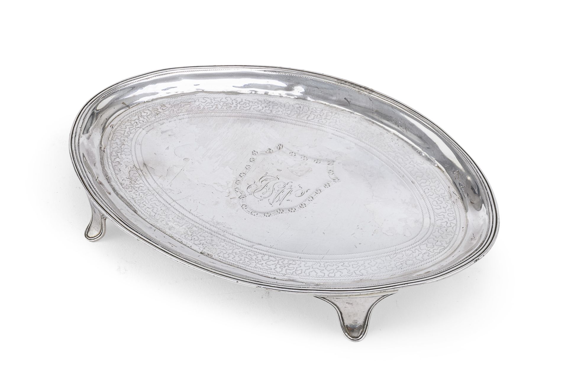 SMALL SILVER SALVER LONDON 1832 WILLIAM IV - Image 2 of 2