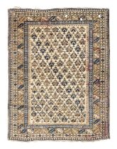 RARE KUBA TCHI TCHI RUG LATE 19TH CENTURY