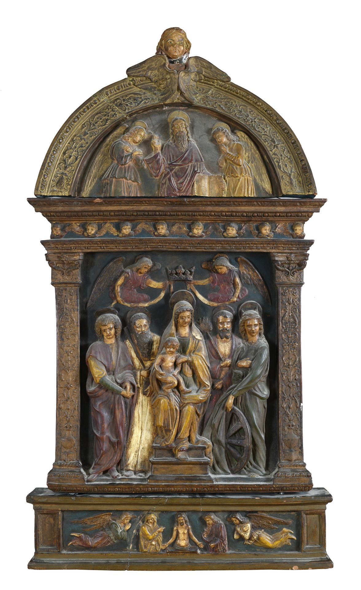 TERRACOTTA SHRINE RENAISSANCE STYLE EARLY 20TH CENTURY