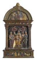 TERRACOTTA SHRINE RENAISSANCE STYLE EARLY 20TH CENTURY