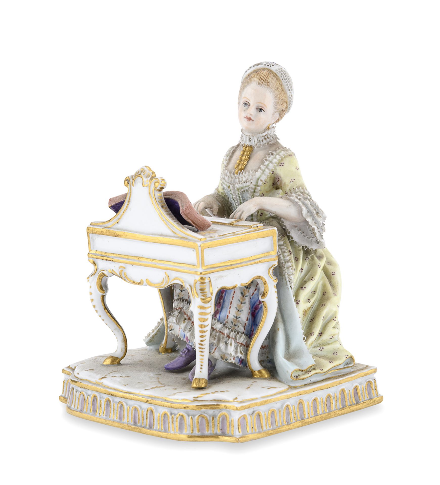 PORCELAIN SCULPTURE MEISSEN LATE 19TH CENTURY