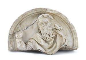 MARBLE SCULPTURE NORTHERN ITALY 17TH CENTURY