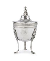 SILVER SUGAR BOWL NAPLES 1824/1832