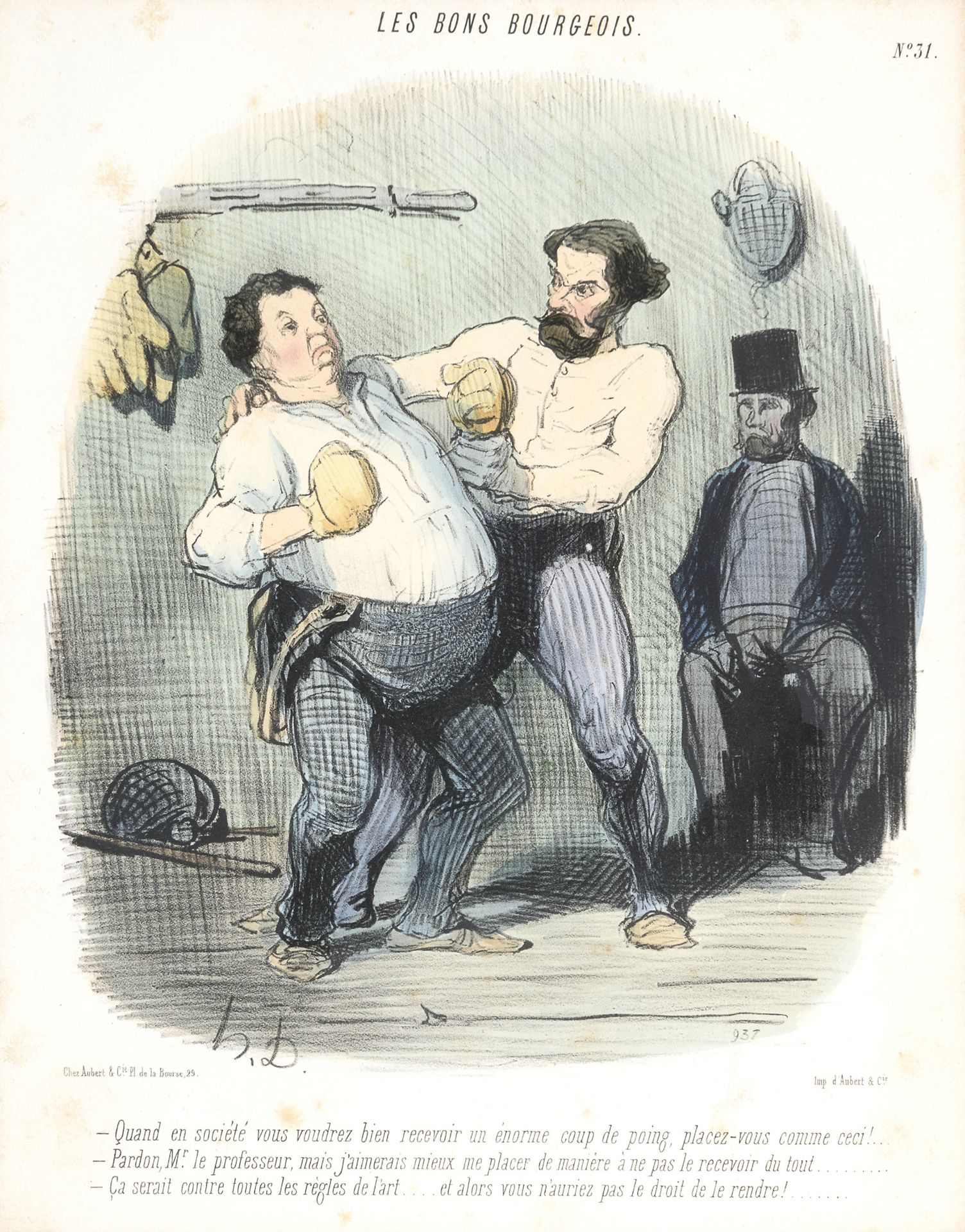 THREE PRINTS BY HONORÈ DAUMIER