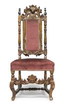 GILTWOOD CHAIR NAPLES 18TH CENTURY