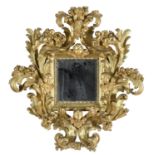 GILTWOOD MIRROR ROME BAROQUE PERIOD