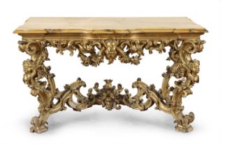 BEAUTIFUL GILTWOOD CONSOLE ROME LOUIS XIV PERIOD