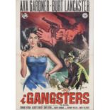 ORIGINAL FILM POSTER THE GANGSTERS 1946