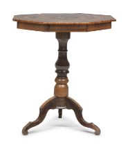 INLAID WALNUT TABLE 19th CENTURY