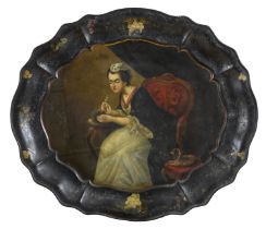 FRENCH OIL PAINTING 19th CENTURY