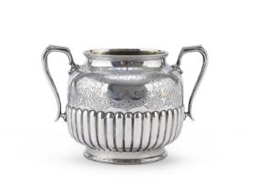 SUGAR BOWL IN OLD SHIEFFIELD ENGLAND EARLY 19TH CENTURY