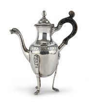 SILVER COFFEE POT NAPLES 1809/1824