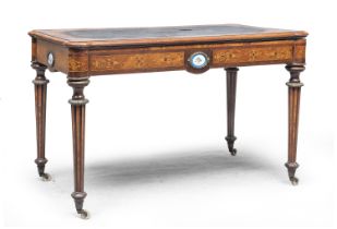 BEAUTIFUL ELM DESK ENGLAND 19TH CENTURY