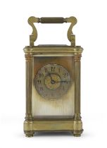 TRAVEL PENDULUM CLOCK EARLY 20TH CENTURY