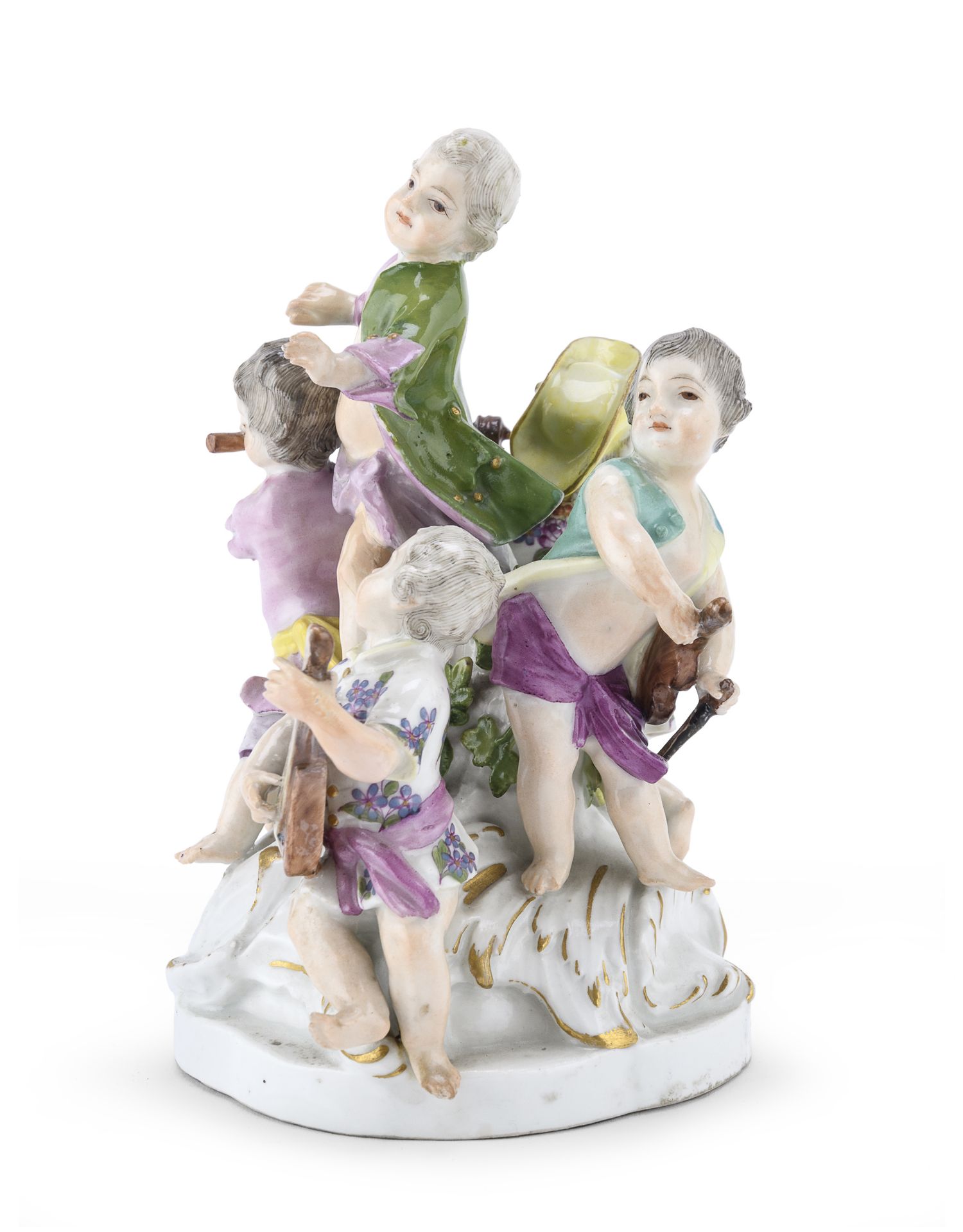 PORCELAIN GROUP MEISSEN END OF THE 18TH CENTURY - Image 2 of 4