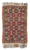 SMALL YOMUT RUG EARLY 20TH CENTURY