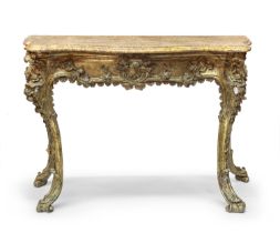 BEAUTIFUL GILTWOOD CONSOLE NAPLES 18TH CENTURY