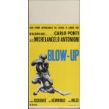 ORIGINAL POSTER OF THE FILM BLOW-UP 1967