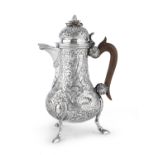SILVER COFFEE POT KINGDOM OF THE TWO SICILIES 1812