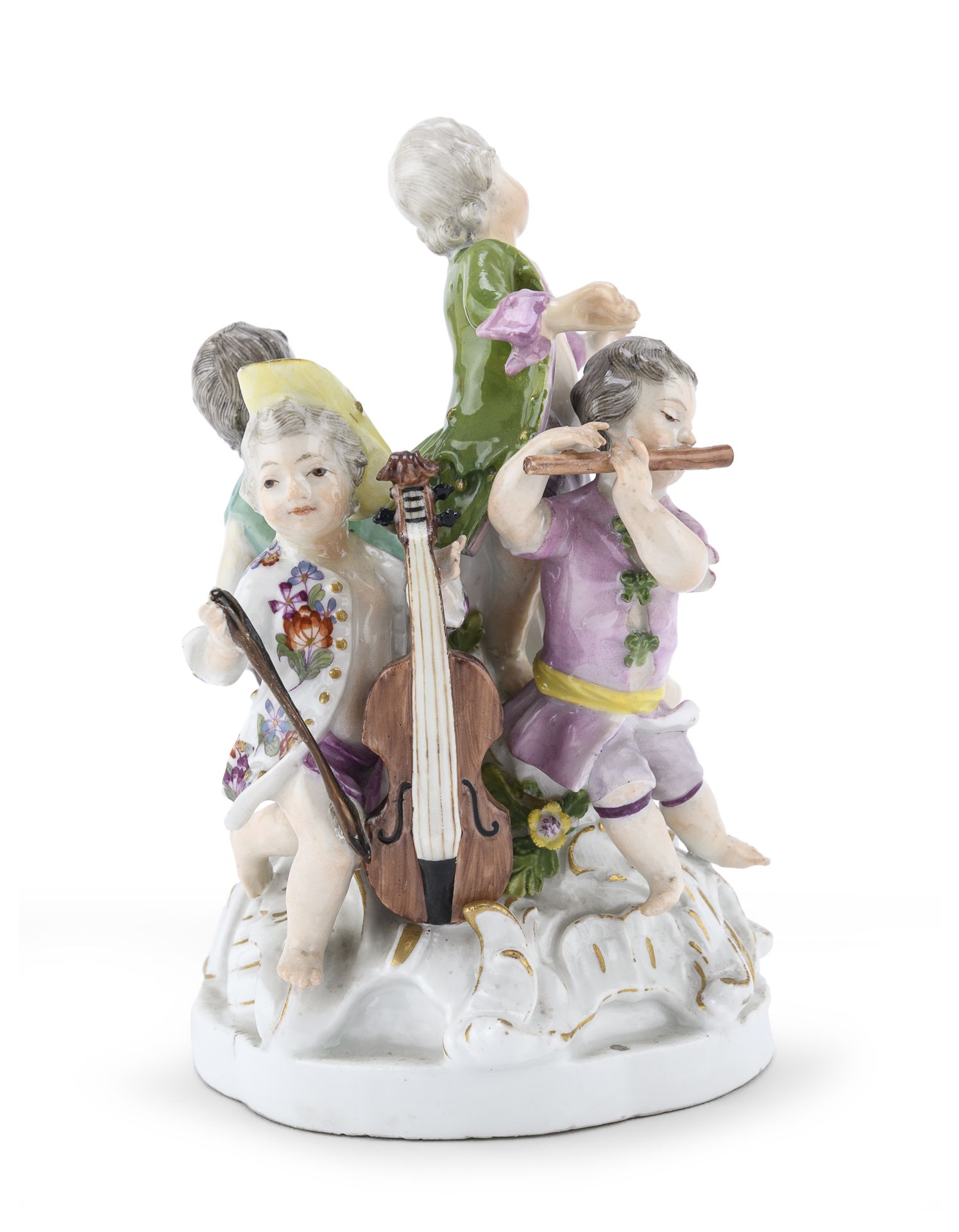 PORCELAIN GROUP MEISSEN END OF THE 18TH CENTURY - Image 4 of 4