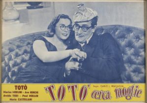 FILM POSTER TOTÓ CERCA MOGLIE