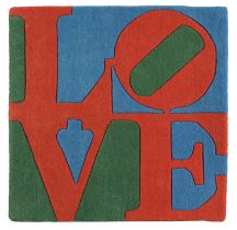 WOOL RUG BY ROBERT INDIANA 2007