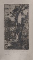 ETCHING BY ARMANDO SPADINI