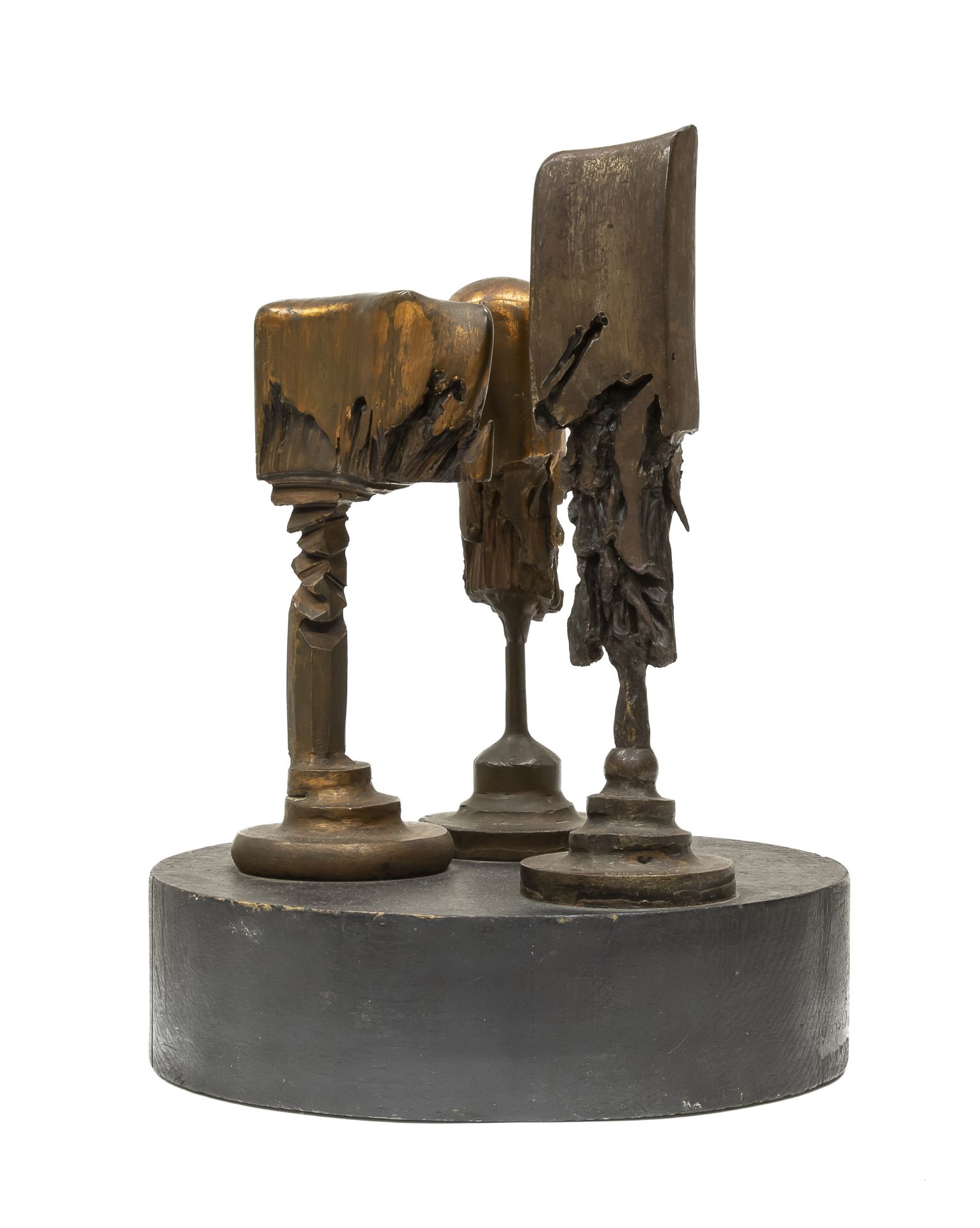 BRONZE SCULPTURE BY VALERIANO TRUBBIANI 1974