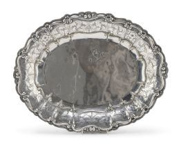 SILVER TRAY ITALY FIRST HALF 20TH CENTURY