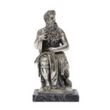 RESIN SCULPTURE OF SAINT PETER 20TH CENTURY