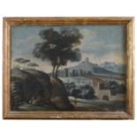 PAIR OF VENETIAN OIL PAINTINGS 18TH CENTURY