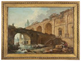 FRENCH OIL PAINTING EARLY 19TH CENTURY