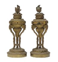 PAIR OF ATHENNIENNES MIGNON EARLY 19TH CENTURY