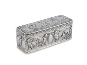 SILVER SNUFFBOX HOLLAND 19th CENTURY