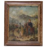 UMBRIAN OIL PAINTING LATE 16TH EARLY 17TH CENTURY