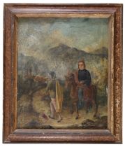 UMBRIAN OIL PAINTING LATE 16TH EARLY 17TH CENTURY