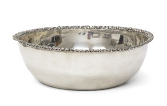 SILVER BOWL NAPLES 1830 ca.