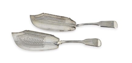 TWO SILVER SHOVELS LONDON 1821