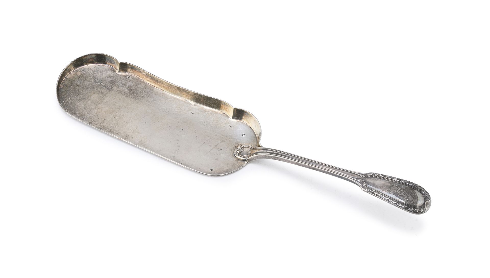 SILVER SHOVEL FRANCE PUNCH EARLY 20TH CENTURY