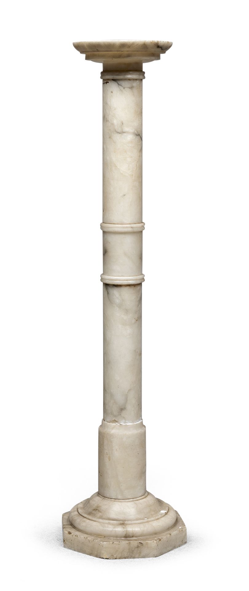 ALABASTER COLUMN EARLY 20TH CENTURY