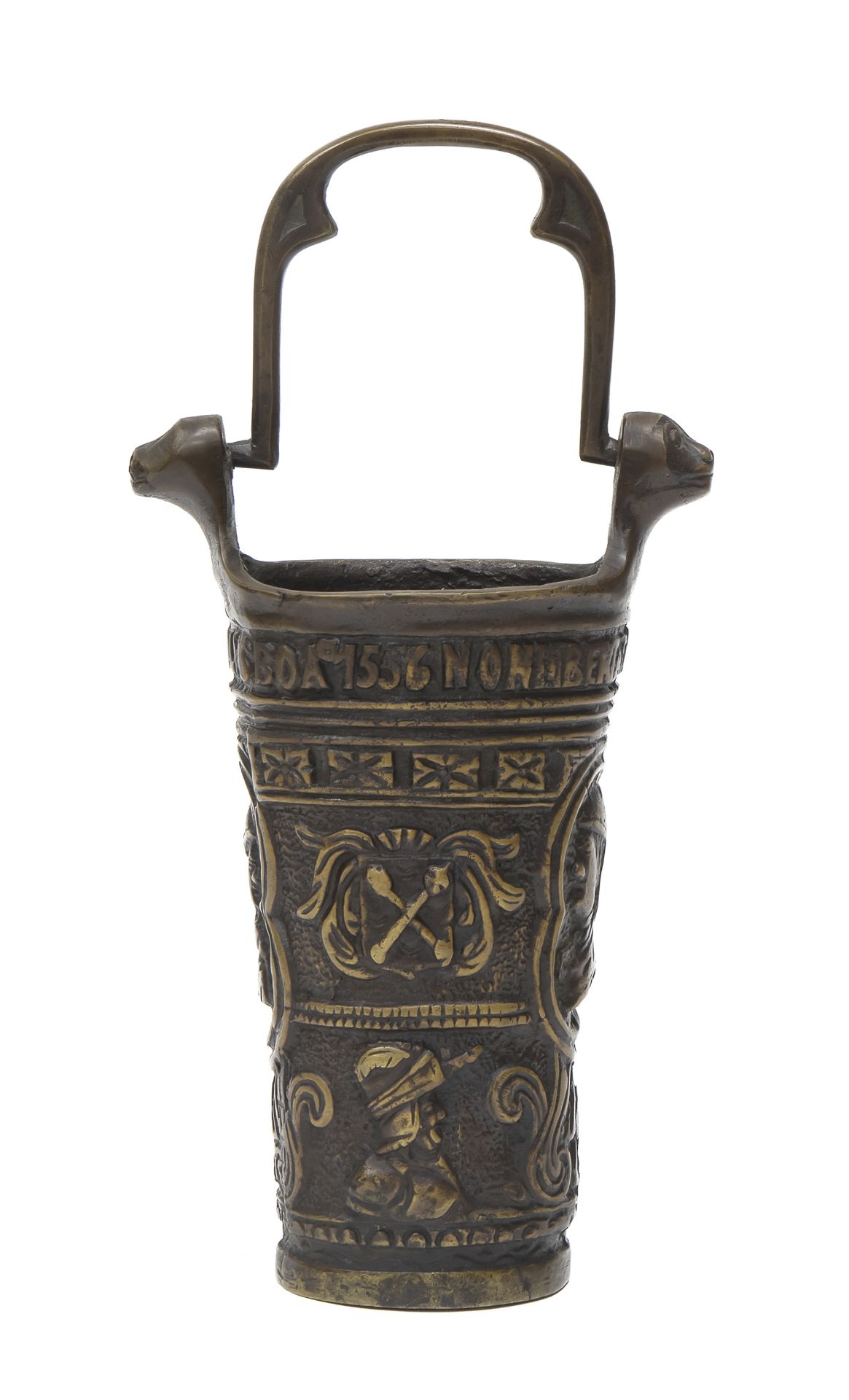 BRONZE BUCKET PORTUGAL 16TH CENTURY