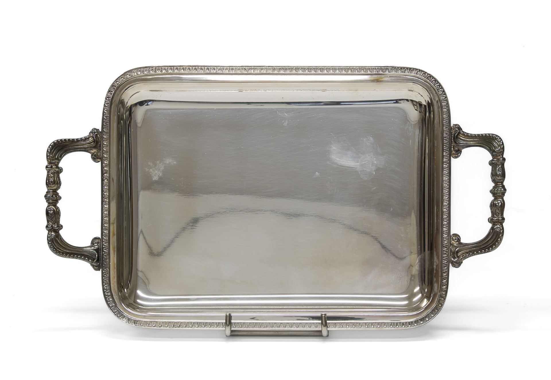 MIGNON SILVER TRAY ITALY LATE 20TH CENTURY