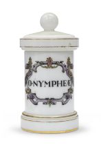 OPALINE PHARMACY VASE 19th CENTURY