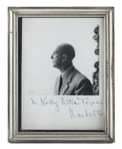 PHOTO PORTRAIT OF UMBERTO DI SAVOIA WITH AUTOGRAPH