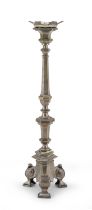 GILT BRONZE CANDLESTICK EARLY 20TH CENTURY