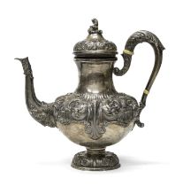 SILVER TEAPOT ITALY 1950s