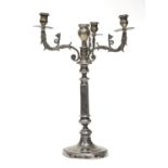 SILVER CANDELABRA ITALY 1880/1890