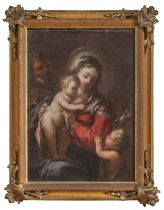 GENOESE OIL PAINTING 17TH CENTURY